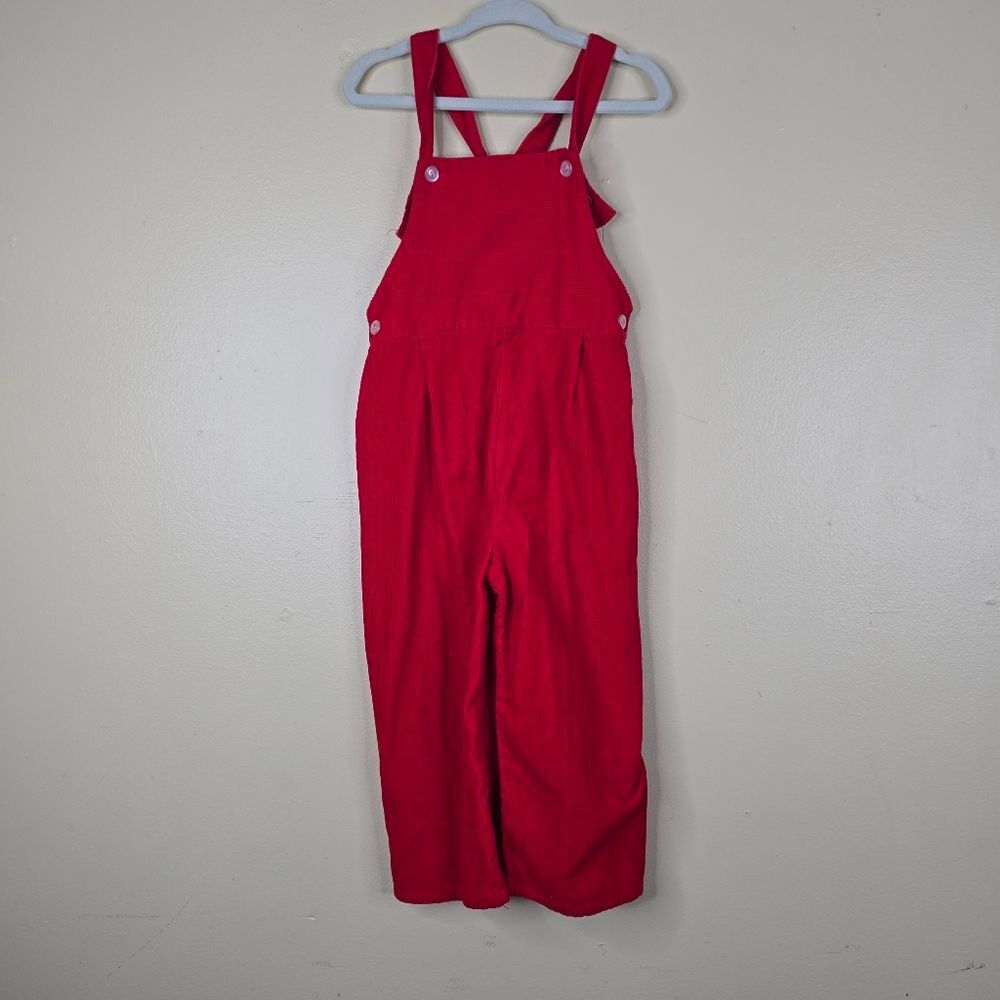 Healthtex vintage red corduroy jumper size 3
